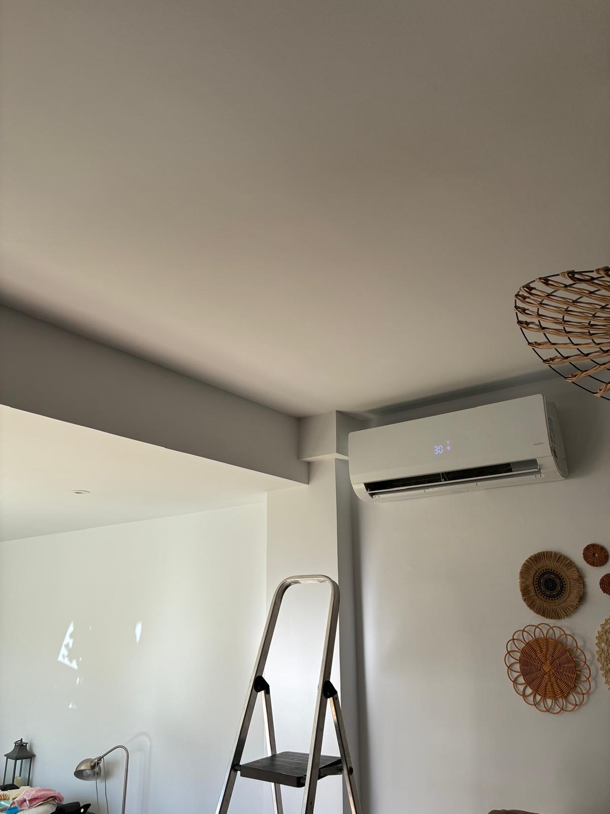 Instalación split interior